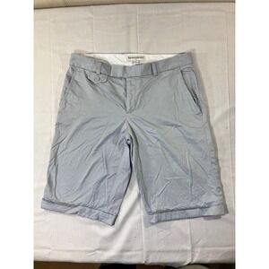 Banana Republic Womens‎ Size 6 Gray Cotton Blend Bermuda Shorts